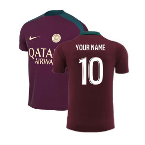 2024-2025 PSG Dri-FIT Strike Training Shirt (Bordeaux)