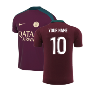2024-2025 PSG Dri-FIT Strike Training Shirt (Bordeaux)