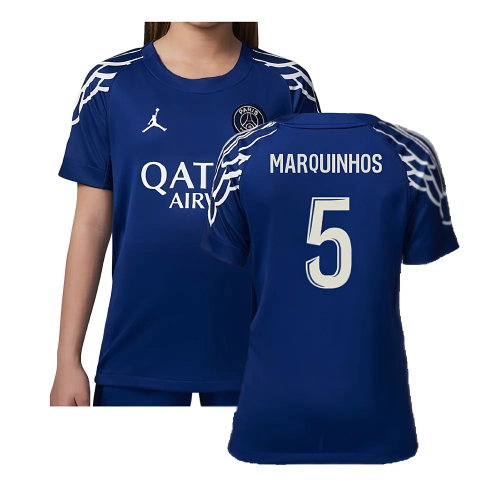 2024-2025 PSG Fourth Shirt (Kids) (Marquinhos 5)