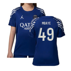 2024-2025 PSG Fourth Shirt (Kids) (Mbaye 49)
