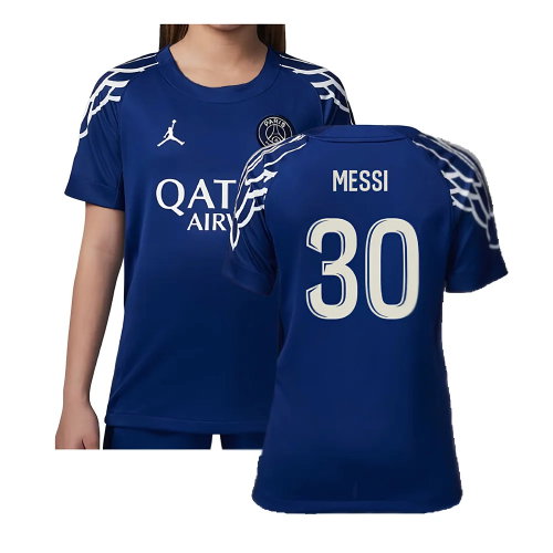 2024-2025 PSG Fourth Shirt (Kids) (Messi 30)