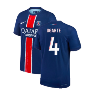 2024-2025 PSG Home Authentic Match Shirt (Ugarte 4)