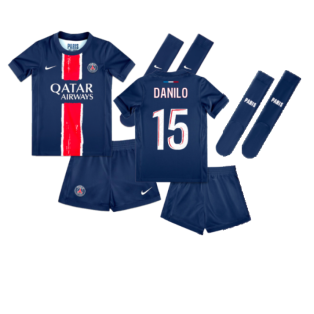 2024-2025 PSG Paris Saint Germain Home Mini Kit (Danilo 15)
