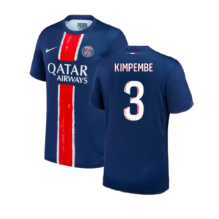 2024-2025 PSG Paris Saint Germain Home Shirt (Kids) (Kimpembe 3)