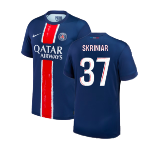 2024-2025 PSG Paris Saint Germain Home Shirt (Kids) (Skriniar 37)