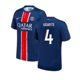 2024-2025 PSG Paris Saint Germain Home Shirt (Kids) (Ugarte 4)