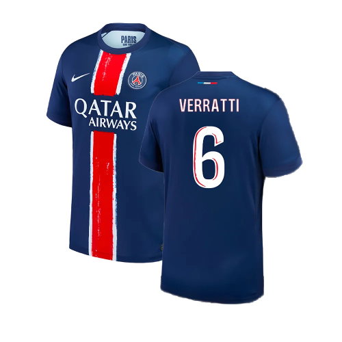 2024-2025 PSG Paris Saint Germain Home Shirt (Kids) (Verratti 6)