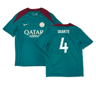 2024-2025 PSG Strike Dri-Fit Training Shirt (Teal) (Ugarte 4)