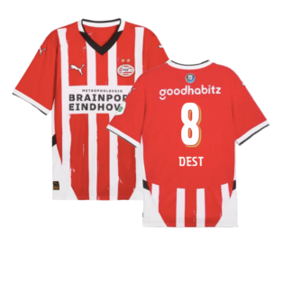 2024-2025 PSV Eindhoven Home Shirt (Dest 8)