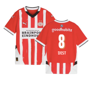 2024-2025 PSV Eindhoven Home Shirt (Kids) (Dest 8)