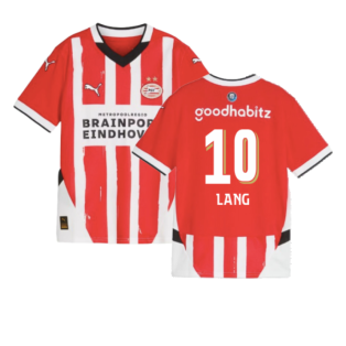 2024-2025 PSV Eindhoven Home Shirt (Kids) (Lang 10)