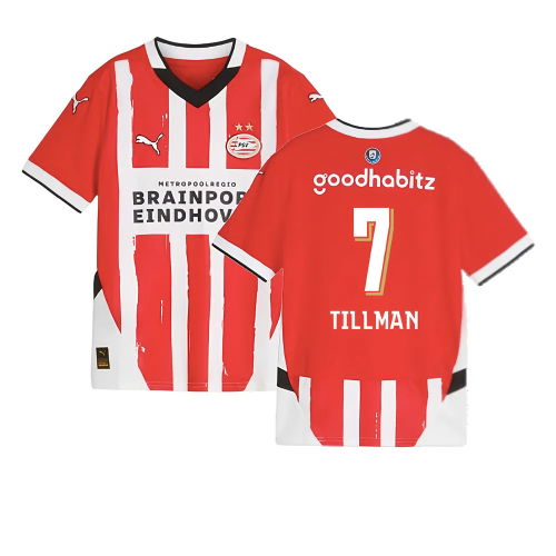 2024-2025 PSV Eindhoven Home Shirt (Kids) (Tillman 7)