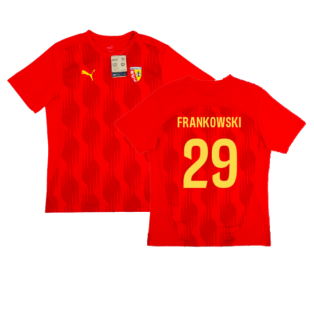 2024-2025 Racing Lens Pre-Match Shirt (Red) (Frankowski 29)