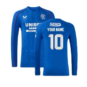 2024-2025 Rangers Long Sleeve Home Shirt