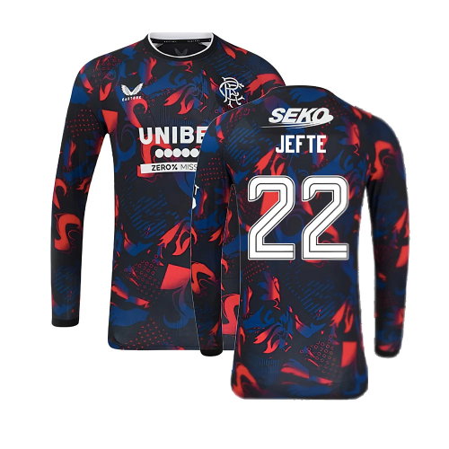 2024-2025 Rangers Long Sleeve Third Shirt (Jefte 22)