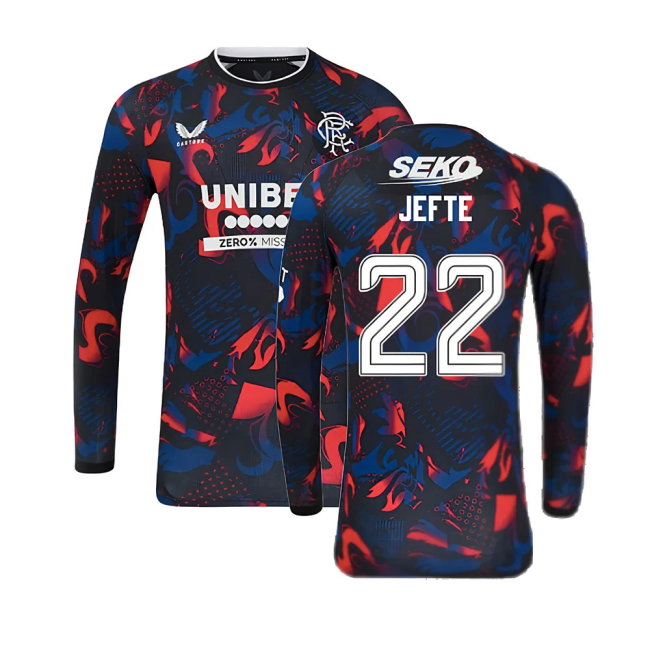 2024-2025 Rangers Long Sleeve Third Shirt (Jefte 22)