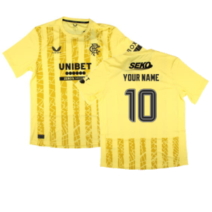 2024-2025 Rangers Third Goalkeeper Shirt (Yellow)