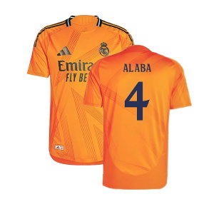 2024-2025 Real Madrid Authentic Away Shirt (Alaba 4)