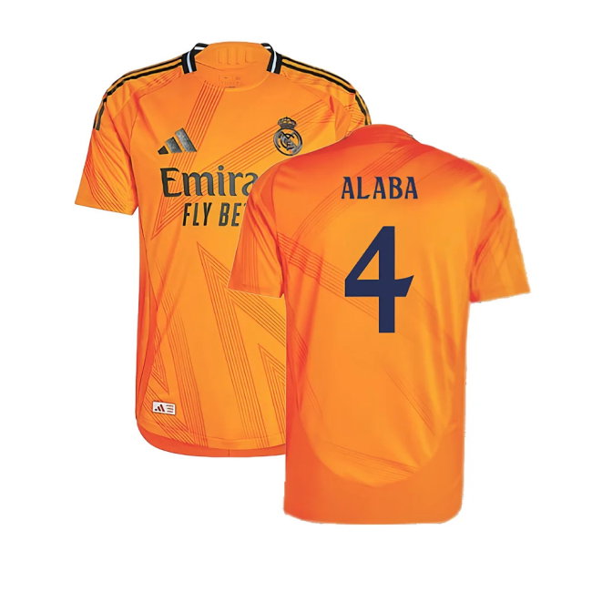 2024-2025 Real Madrid Authentic Away Shirt (Alaba 4)