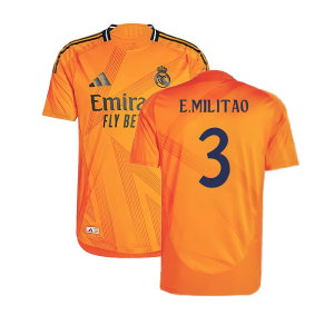 2024-2025 Real Madrid Authentic Away Shirt (E.Militao 3)