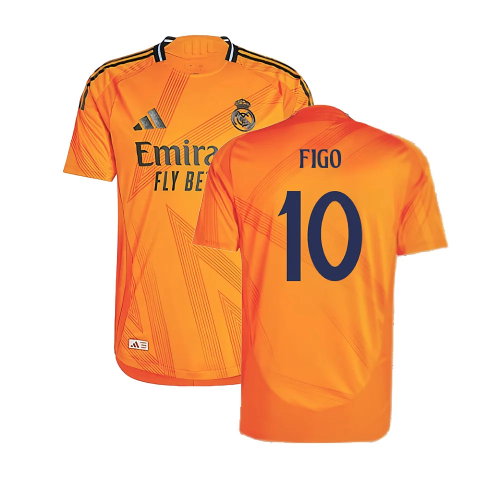 2024-2025 Real Madrid Authentic Away Shirt (Figo 10)