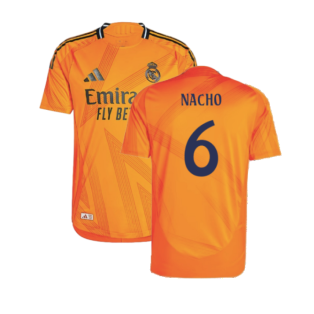 2024-2025 Real Madrid Authentic Away Shirt (Nacho 6)