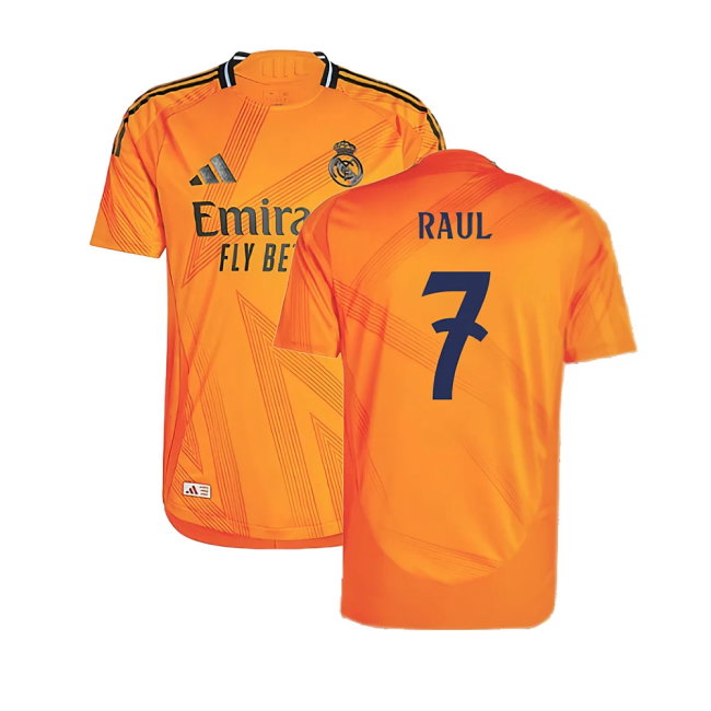 2024-2025 Real Madrid Authentic Away Shirt (Raul 7)