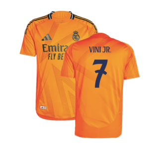 2024-2025 Real Madrid Authentic Away Shirt (Vini Jr. 7)