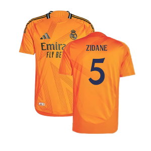 2024-2025 Real Madrid Authentic Away Shirt (Zidane 5)