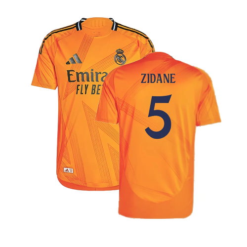 2024-2025 Real Madrid Authentic Away Shirt (Zidane 5)