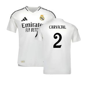 2024-2025 Real Madrid Authentic Home Shirt (Carvajal 2)