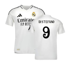 2024-2025 Real Madrid Authentic Home Shirt (Di Stefano 9)