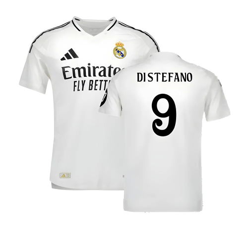 2024-2025 Real Madrid Authentic Home Shirt (Di Stefano 9)