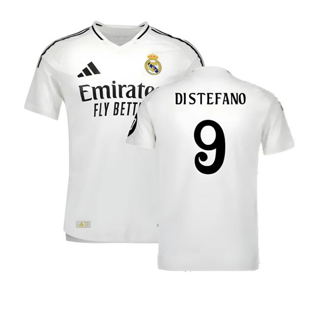 2024-2025 Real Madrid Authentic Home Shirt (Di Stefano 9)