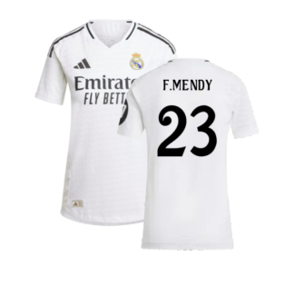 2024-2025 Real Madrid Authentic Home Shirt (Womens) (F.Mendy 23)