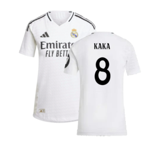 2024-2025 Real Madrid Authentic Home Shirt (Womens) (Kaka 8)