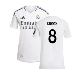 2024-2025 Real Madrid Authentic Home Shirt (Womens) (Kroos 8)