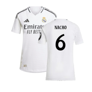 2024-2025 Real Madrid Authentic Home Shirt (Womens) (Nacho 6)