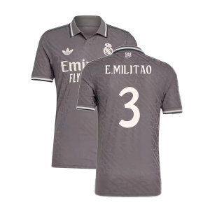 2024-2025 Real Madrid Authentic Third Shirt (E.Militao 3)