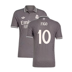 2024-2025 Real Madrid Authentic Third Shirt (Figo 10)