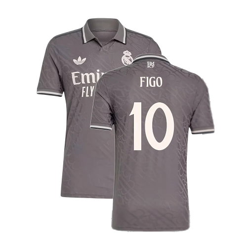 2024-2025 Real Madrid Authentic Third Shirt (Figo 10)