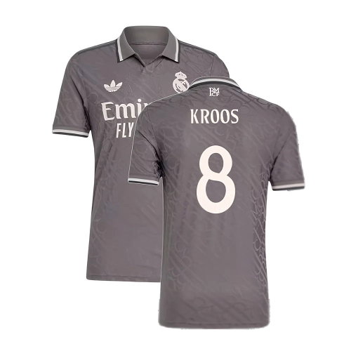 2024-2025 Real Madrid Authentic Third Shirt (Kroos 8)