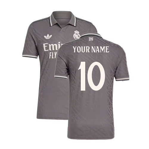 2024-2025 Real Madrid Authentic Third Shirt (Your Name)