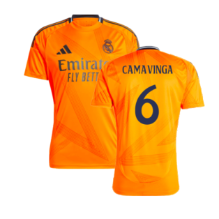2024-2025 Real Madrid Away Shirt (Camavinga 6)
