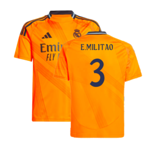 2024-2025 Real Madrid Away Shirt (Kids) (E.Militao 3)