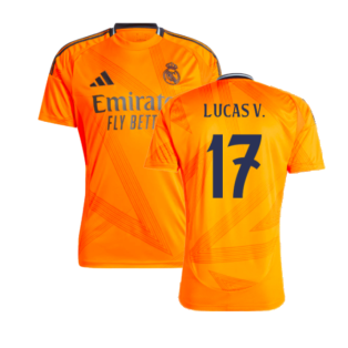 2024-2025 Real Madrid Away Shirt (Lucas V. 17)