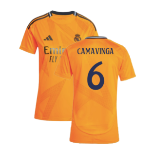 2024-2025 Real Madrid Away Shirt (Womens) (Camavinga 6)