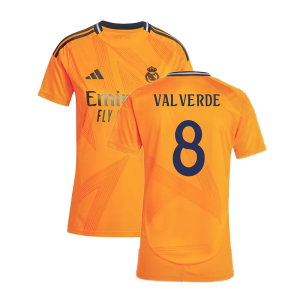 2024-2025 Real Madrid Away Shirt (Womens) (Valverde 8)