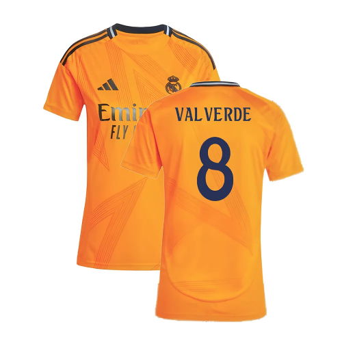 2024-2025 Real Madrid Away Shirt (Womens) (Valverde 8)
