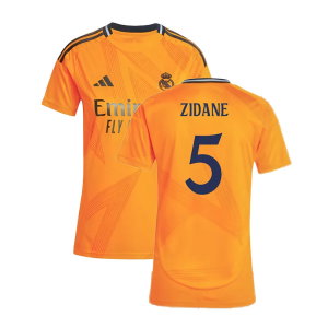 2024-2025 Real Madrid Away Shirt (Womens) (Zidane 5)